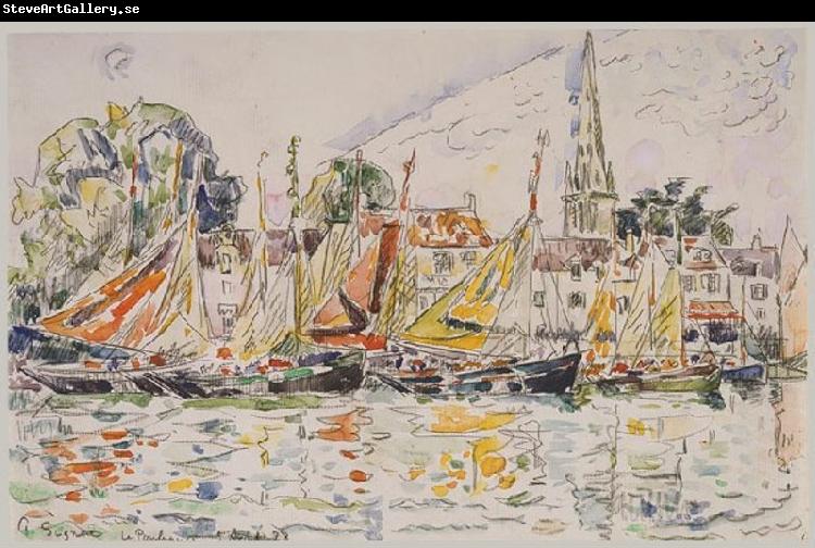 Paul Signac Fishing Boats